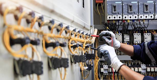 Professional Electrician technician working in Thompsonville, PA